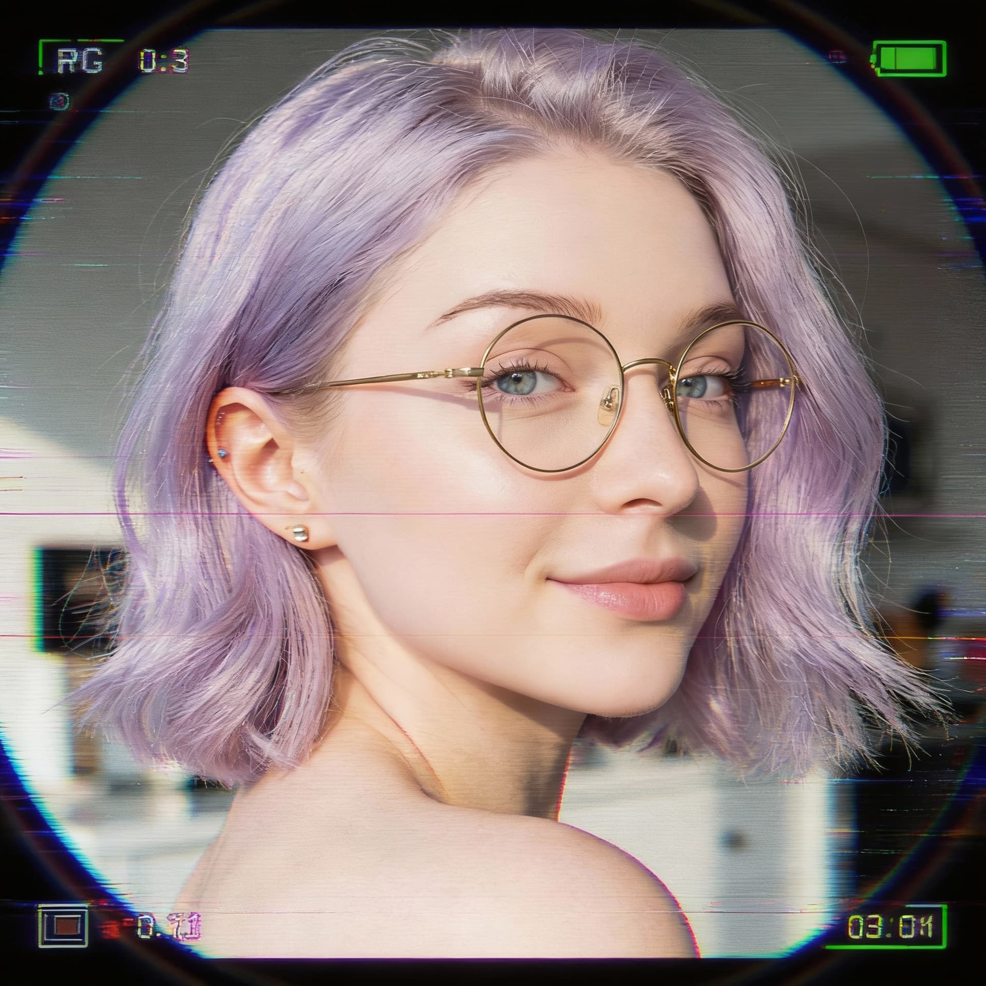 AI generated: RPG, Style: MACRO, a low-quality CCTV camera with a slightly fish-eye lens effect. The camera's time...