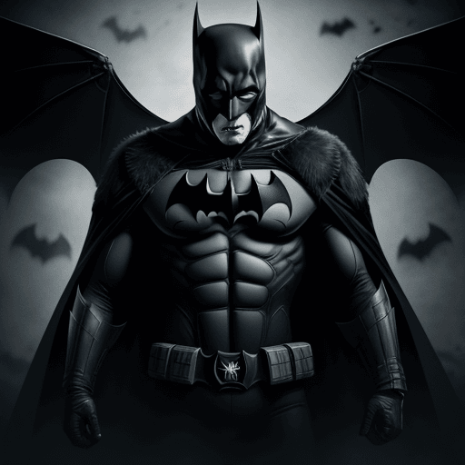 AI generated: Russian batman,  4 k, ultra hd 