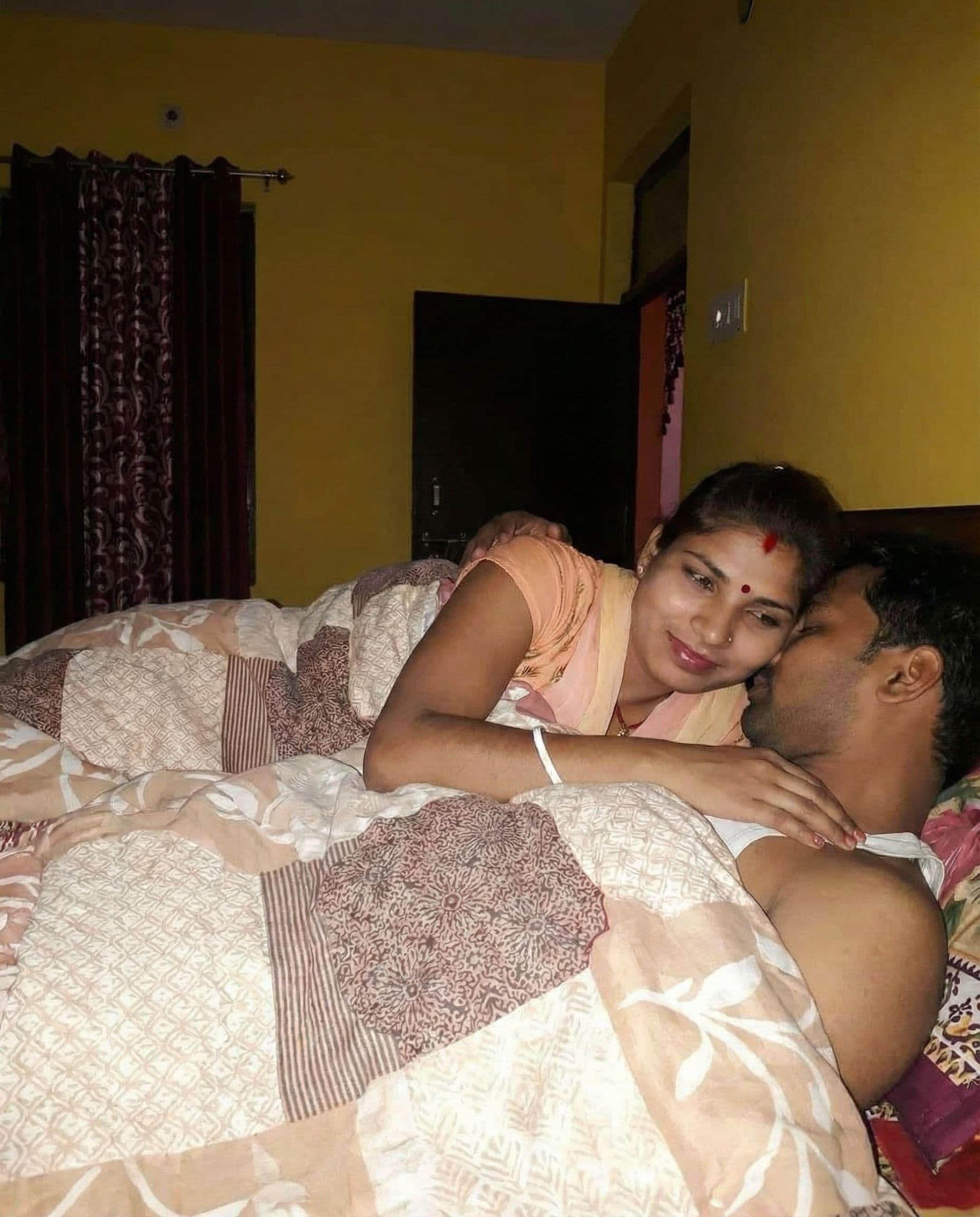 AI generated: Couples sex in bed