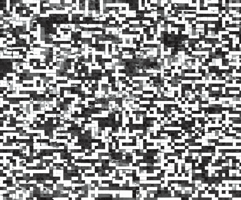 AI generated: a qr code pointing with music photo