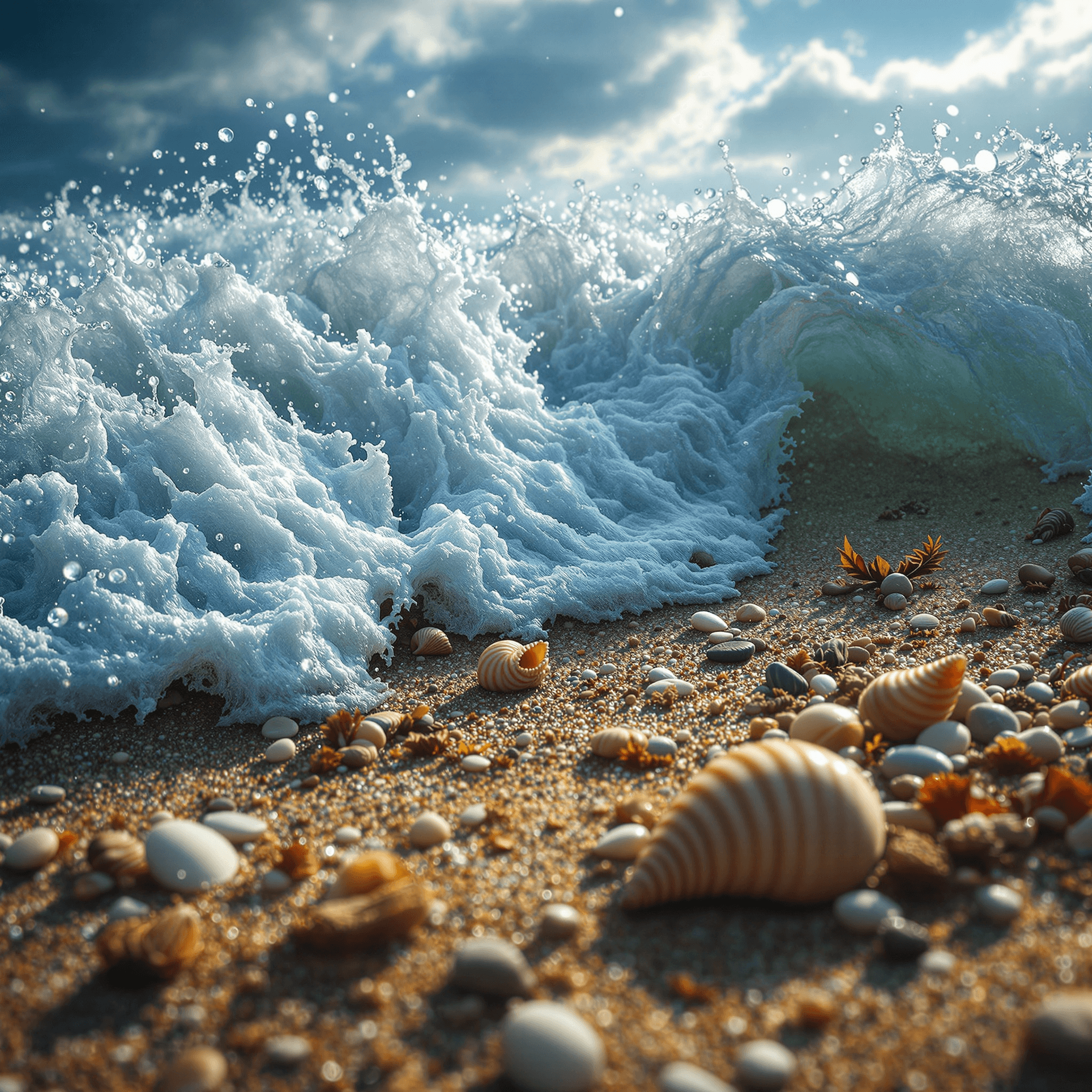 AI generated: An **ultra-high-definition macro lens photograph**, captured with a **200mm macro lens**, depicting ...