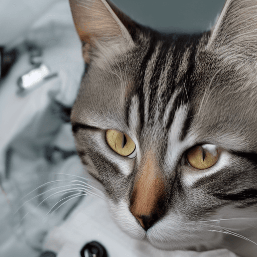 AI generated: Cat, wearing a spacesuit,8k, high detail 