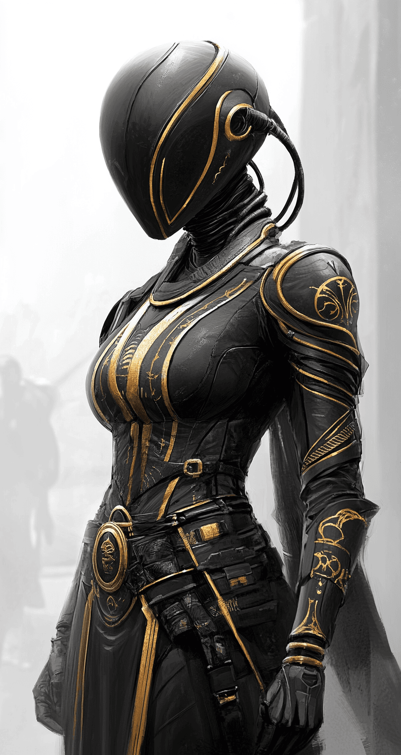 AI generated: female alien, side view, entire body, realism, gritty --chaos 75 --ar 17:32 --profile yruxpc2 --styl...