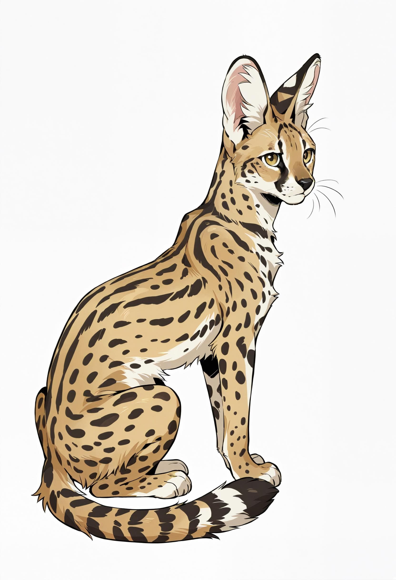 Illustrious Animals - Serval Cat - Image 4