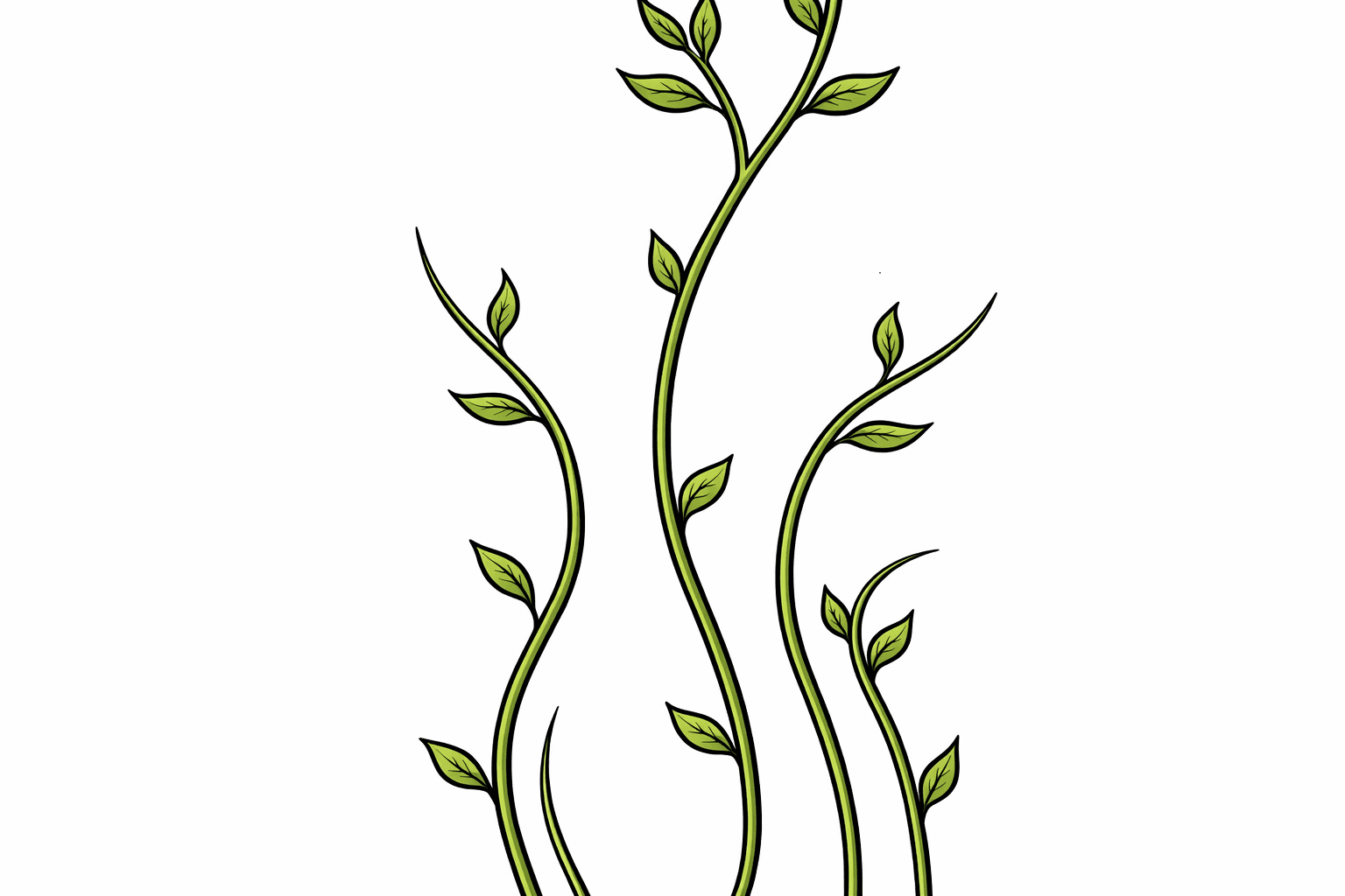 AI generated: make the illustration lines stronger, whilst keeping the exact shapes and colors