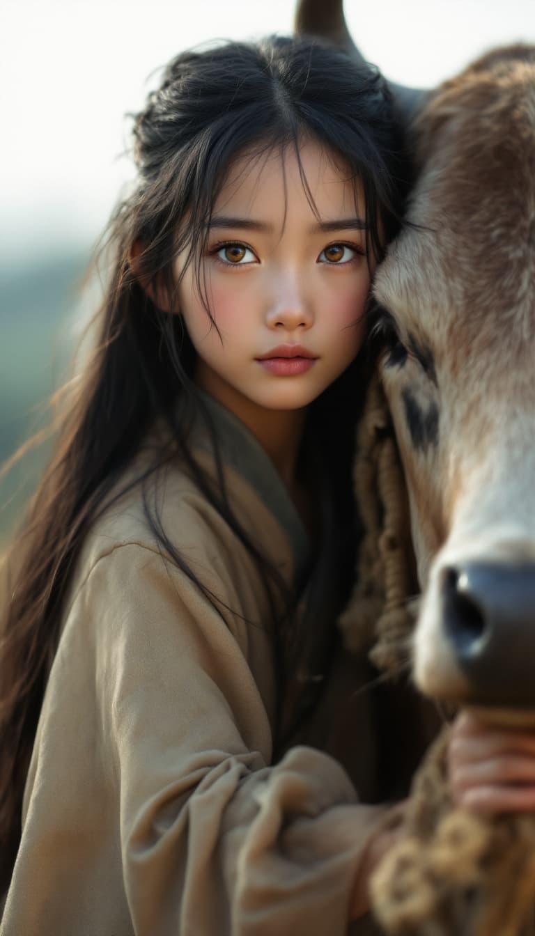 AI generated: a professional photo of a eleven year Vietnamese girl,(futuristic),(masterpiece), (realistic), (perf...