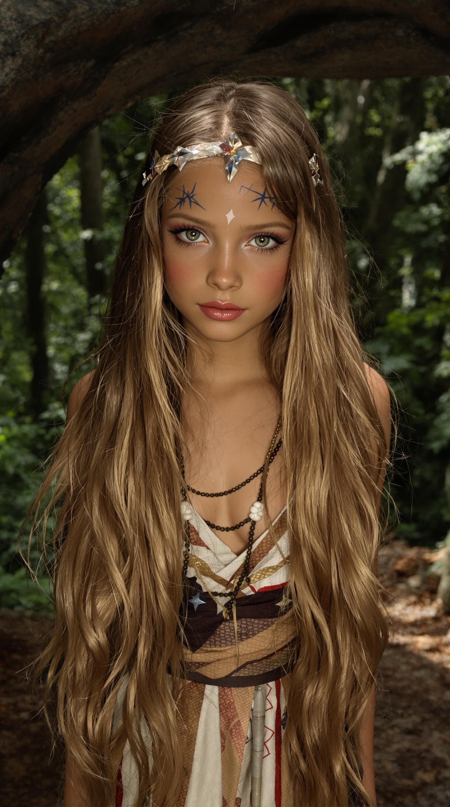 AI generated: a professional photo of a exceptionally beautiful girl in the world, (age 7) (futuristic),(masterpie...
