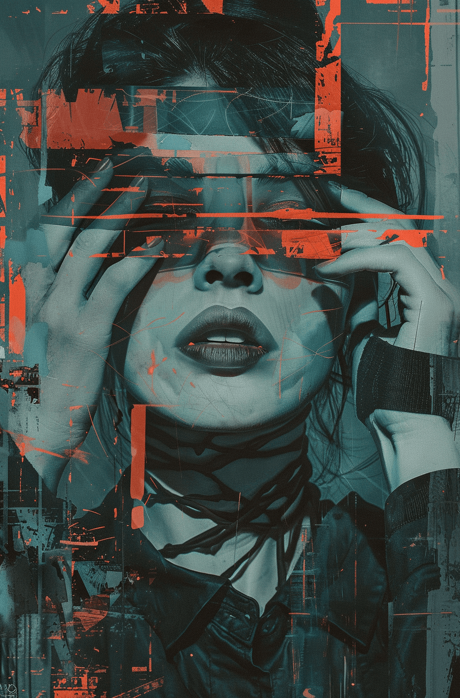 AI generated: the best of the art gallery's, in the style of oliver wetter, alberto seveso, cyberpunk dystopia, da...