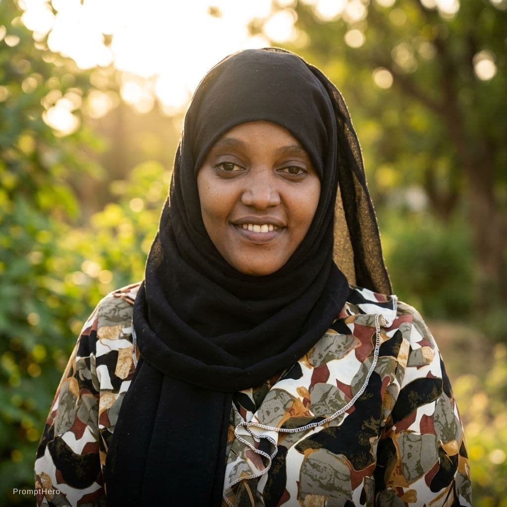 AI generated: Hijab women 
