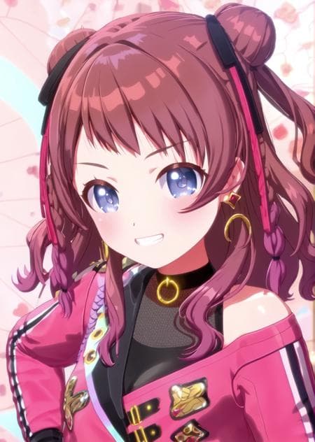 Pony XL - Hanami Saki [Gakuen Idolmaster - 3D]