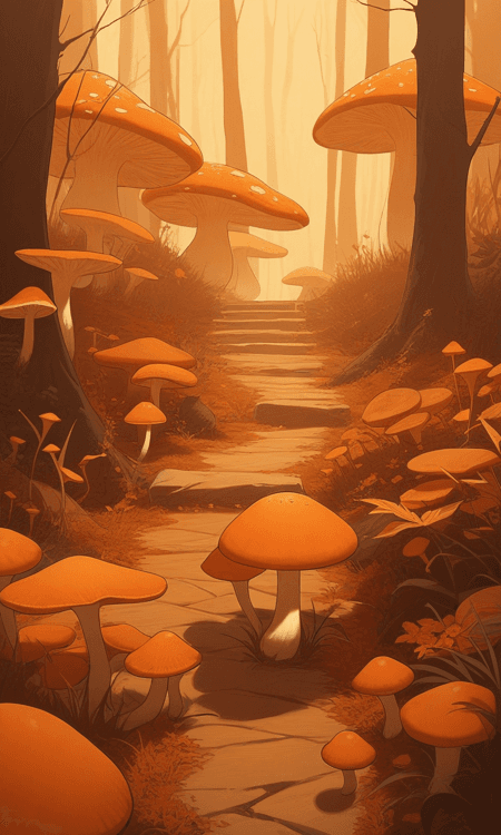 Orange & Bronze - Image 1