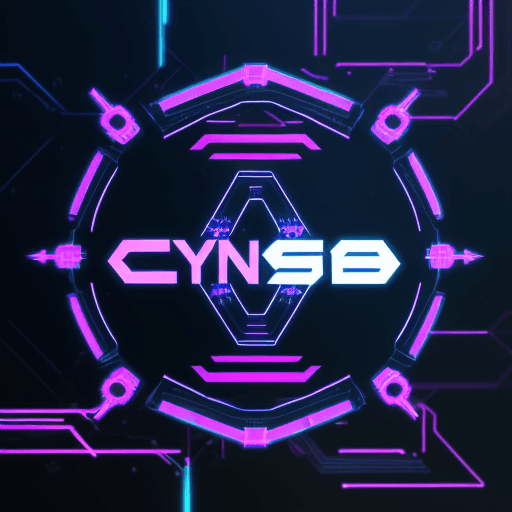AI generated: logo in the style of cyber punk TENSOR