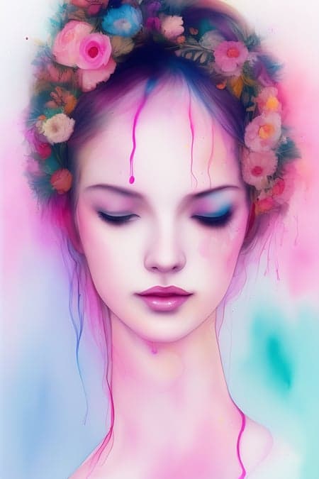 Drippy Watercolor - Image 5
