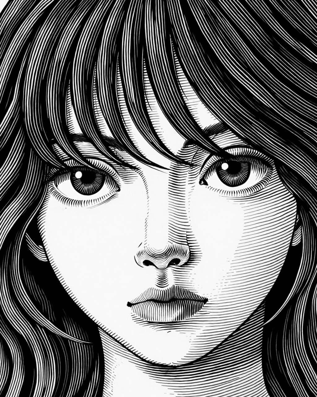 Perfect Ink Drawing (Engraving Style) - Image 1