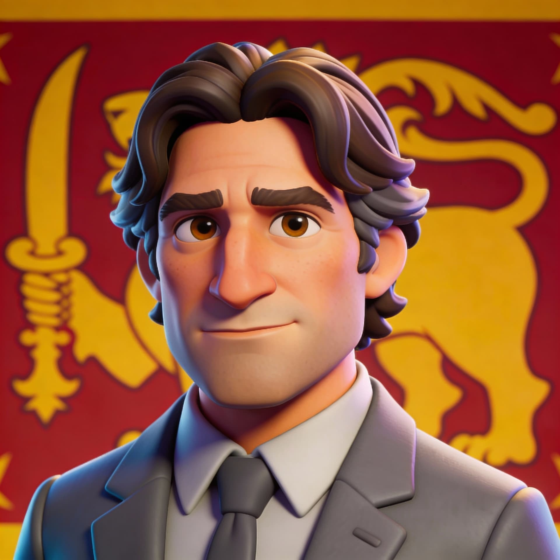 AI generated: /imagine https://pbs.twimg.com/media/F3g-ZRzWEAA6zzq.png A cartoon character in the style of Fortnit...