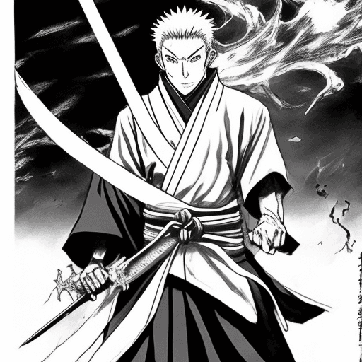 AI generated: jujutsu kaisen manga style character of a jujutsu sorcerer with celestial restriction without cursed...
