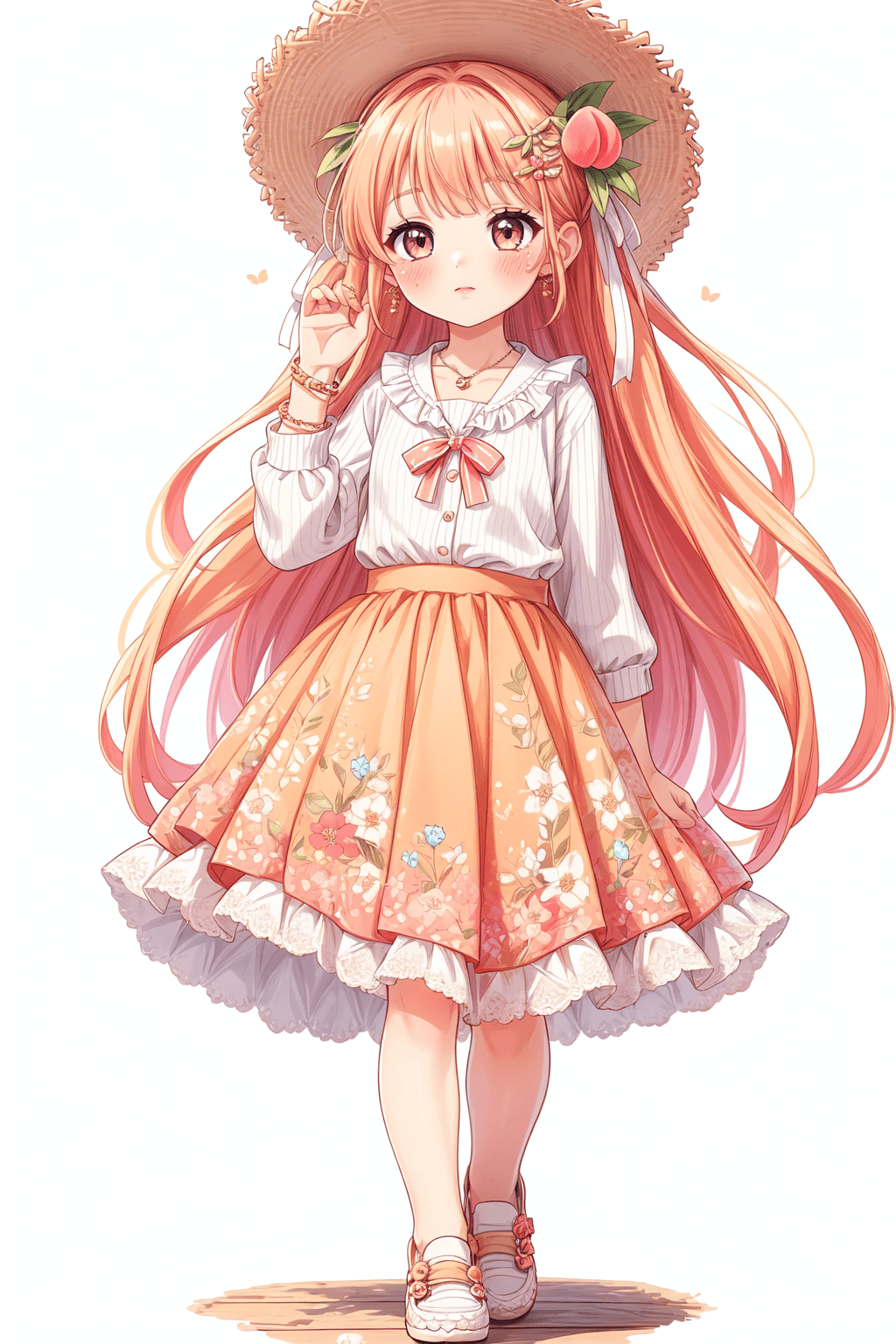 Peach Girl Aesthetic (Fashion Style)