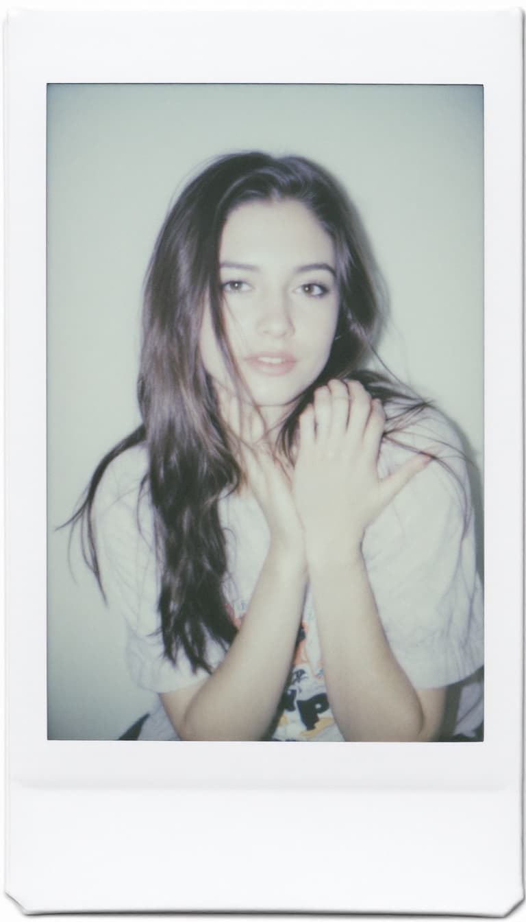 AI generated: Girl, polaroid_24, color polaroid fujifilm