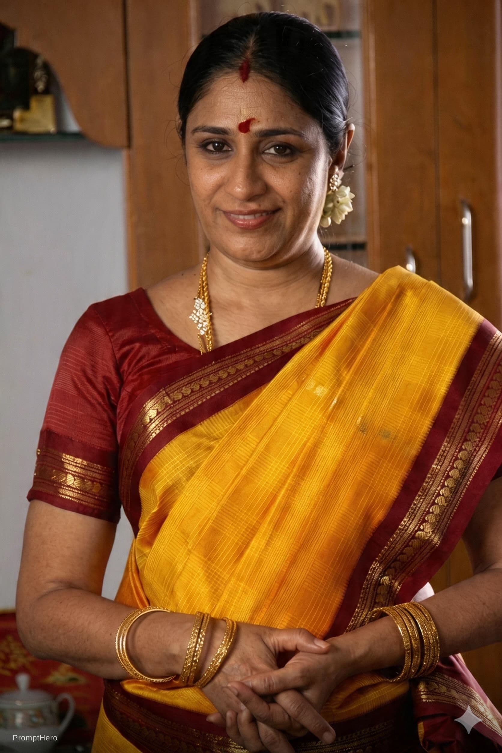 AI generated: Indian women
