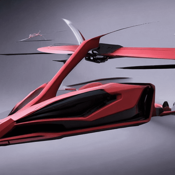 AI generated: a concept futuristic drone made out of Lamborghini parts, Ferrari parts, F1 racing parts :: x-wing, ...