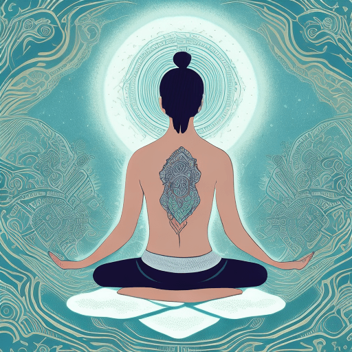AI generated: create an image with design of great current designers with the concept of mental self-care, a perso...