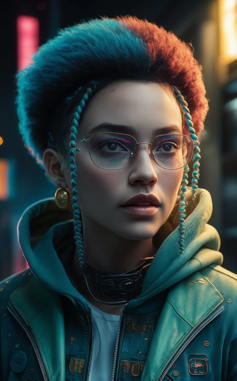 AI generated: hyper realistic photography of solarpunk summer chill day, trending on artstation, 8k, masterpiece, ...