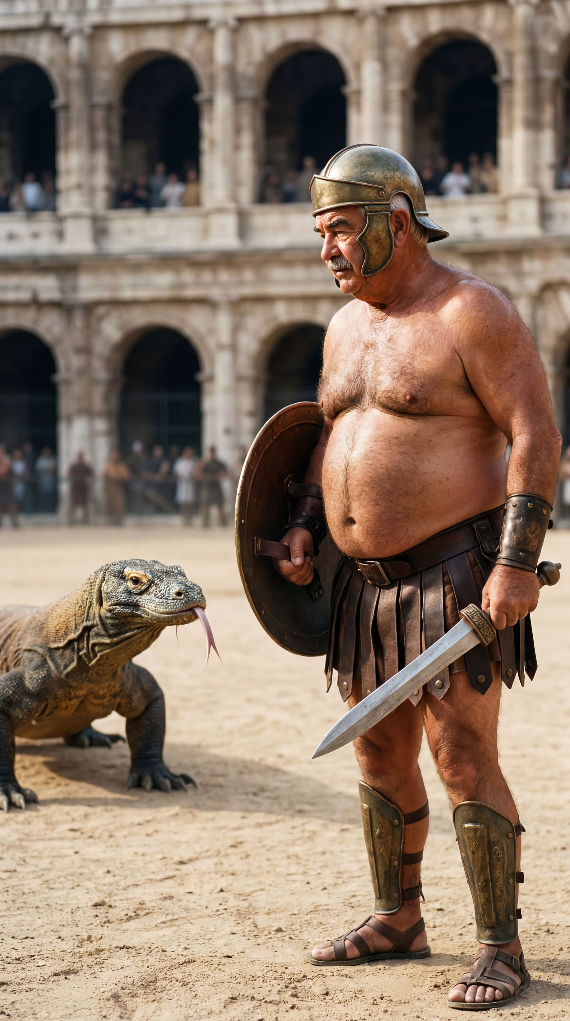 AI generated: ULTRA-REALISTIC CINEMATIC HISTORICAL PHOTOGRAPH (vertical 9:16).
Looks like a real professional full...