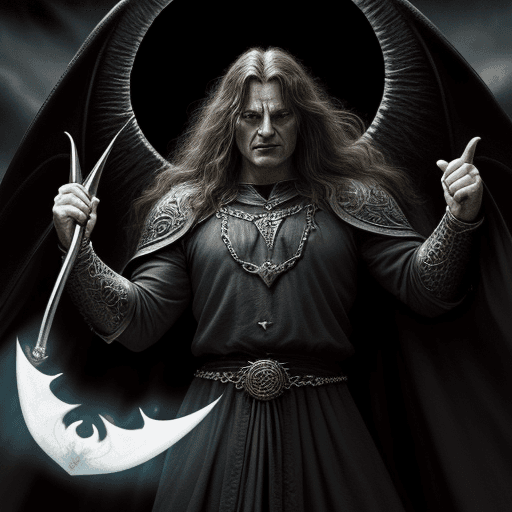 AI generated: the lord of darkness , LORD OF THE POWER RINGS