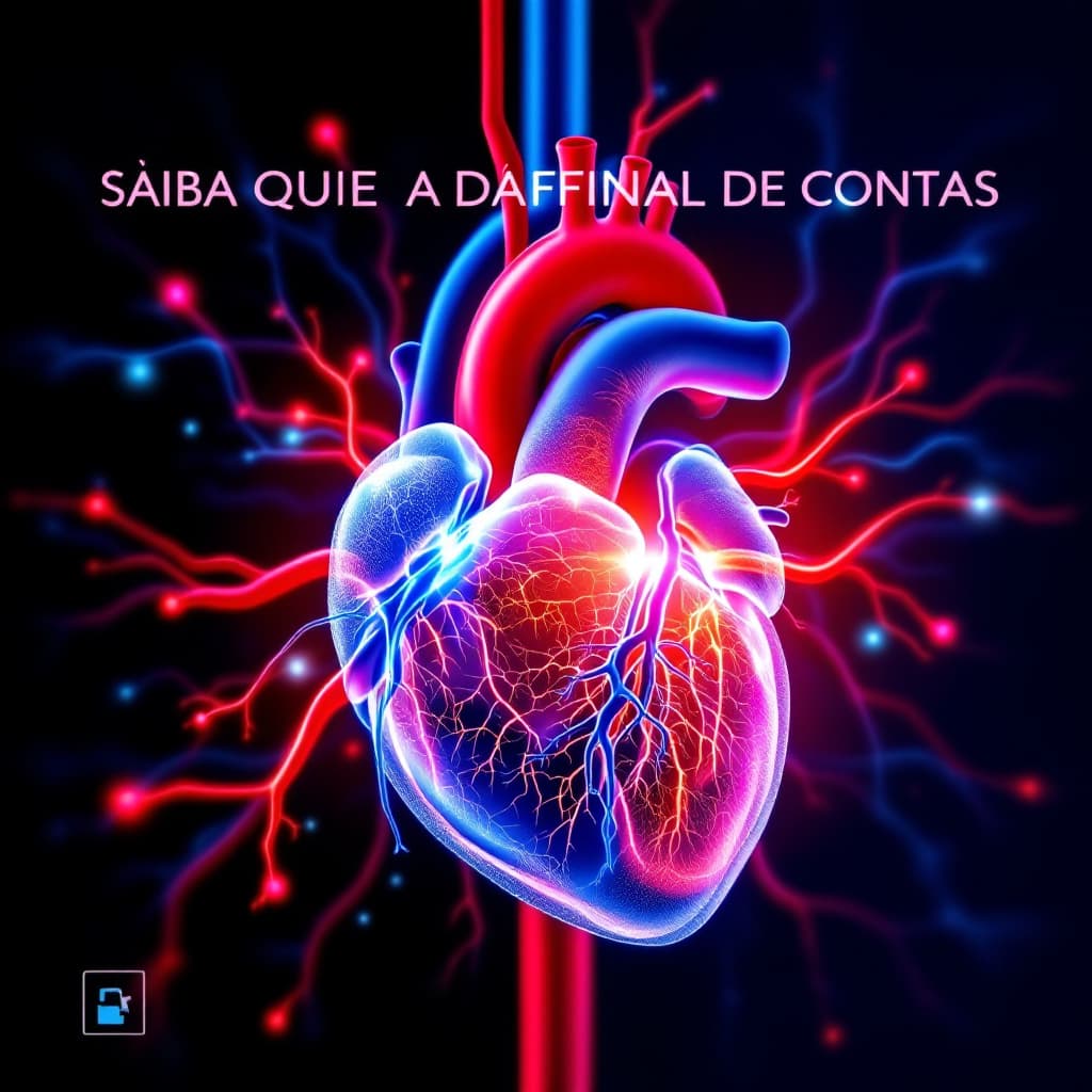 AI generated: Uma capa de e-book profissional e moderna com o título " SAIBA QUE AFINAL DE CONTAS É A HIPERTENSÃO ...