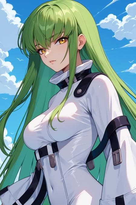 C.C./シーツー (Code Geass) SDXL LoRA [Pony Diffusion]
