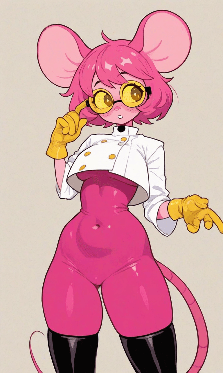 AI generated: Muffin furry mouse 