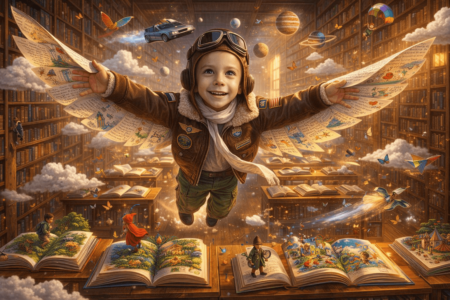 AI generated: convertir una imagen, basada en la foto de referencia, manteniendo los rasgos faciales originales de...