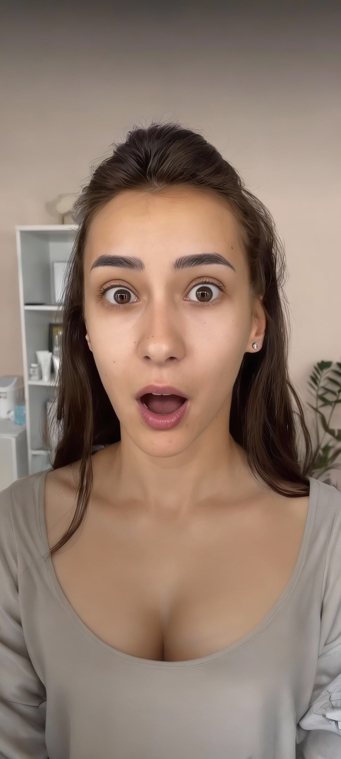 AI generated: shock face 