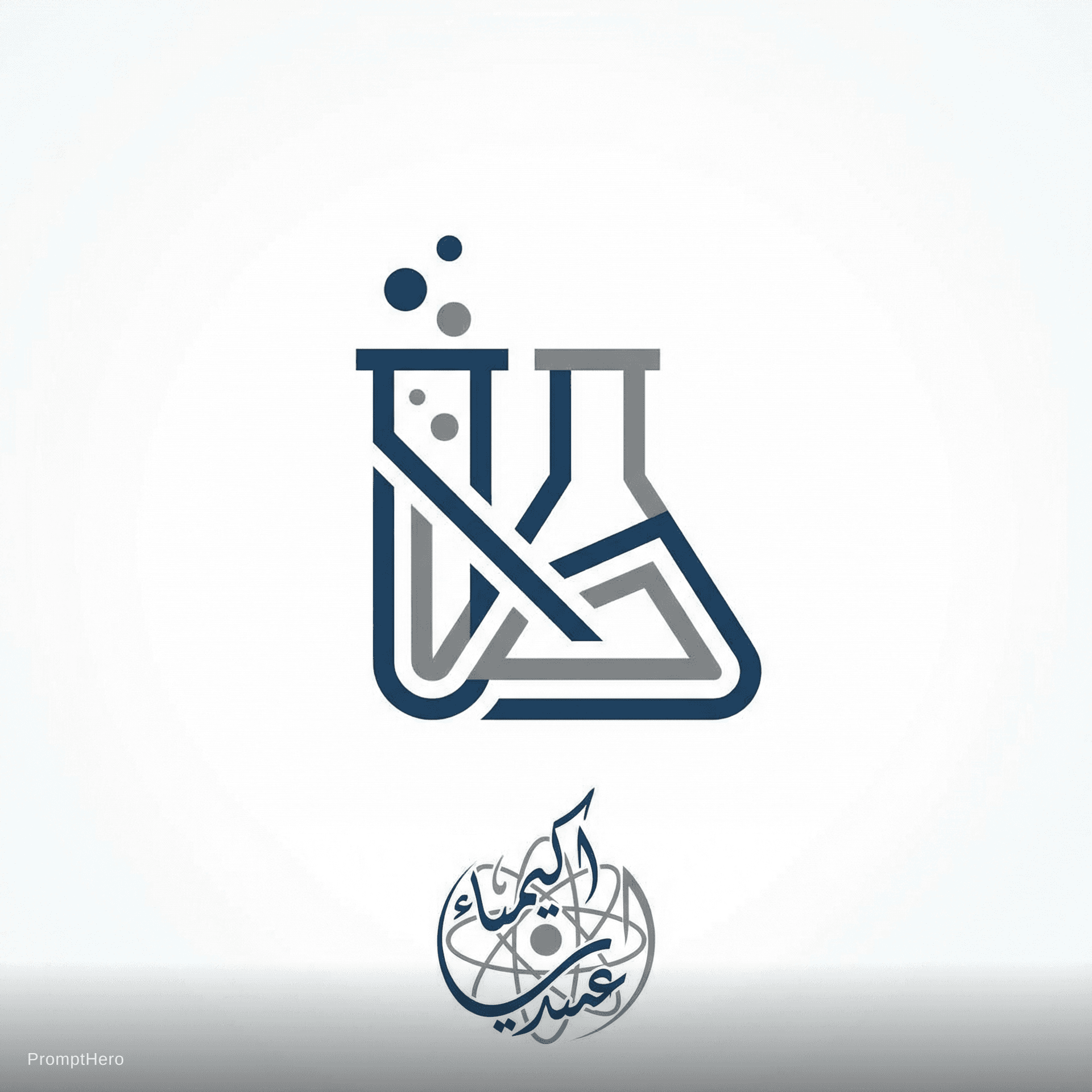 AI generated: chemistry teacher, Ali Atef, test tube chemicals, أستاذ الكيمياء, عميد الكيمياء
