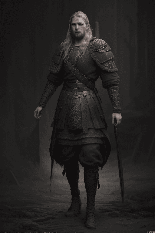 AI generated: detailed (((full body))) concept art illustration, dark soft focus, plague style oil painting on can...