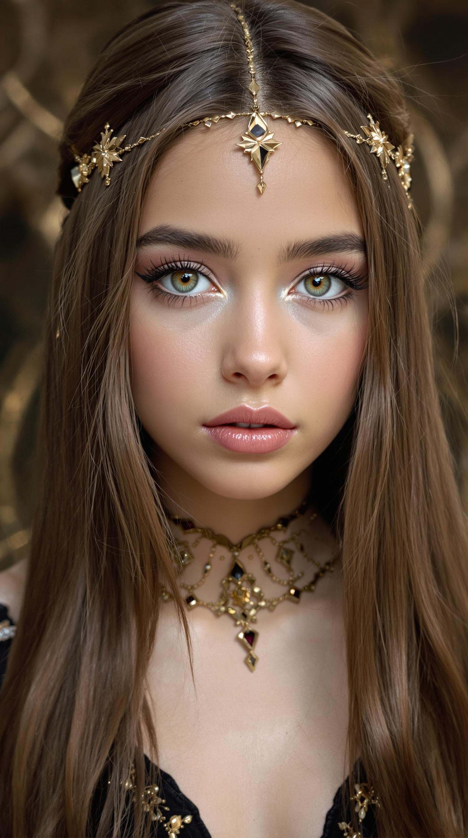AI generated: a professional photo of a exceptionally beautiful girl in the world, (age 13) (futuristic),(masterpi...