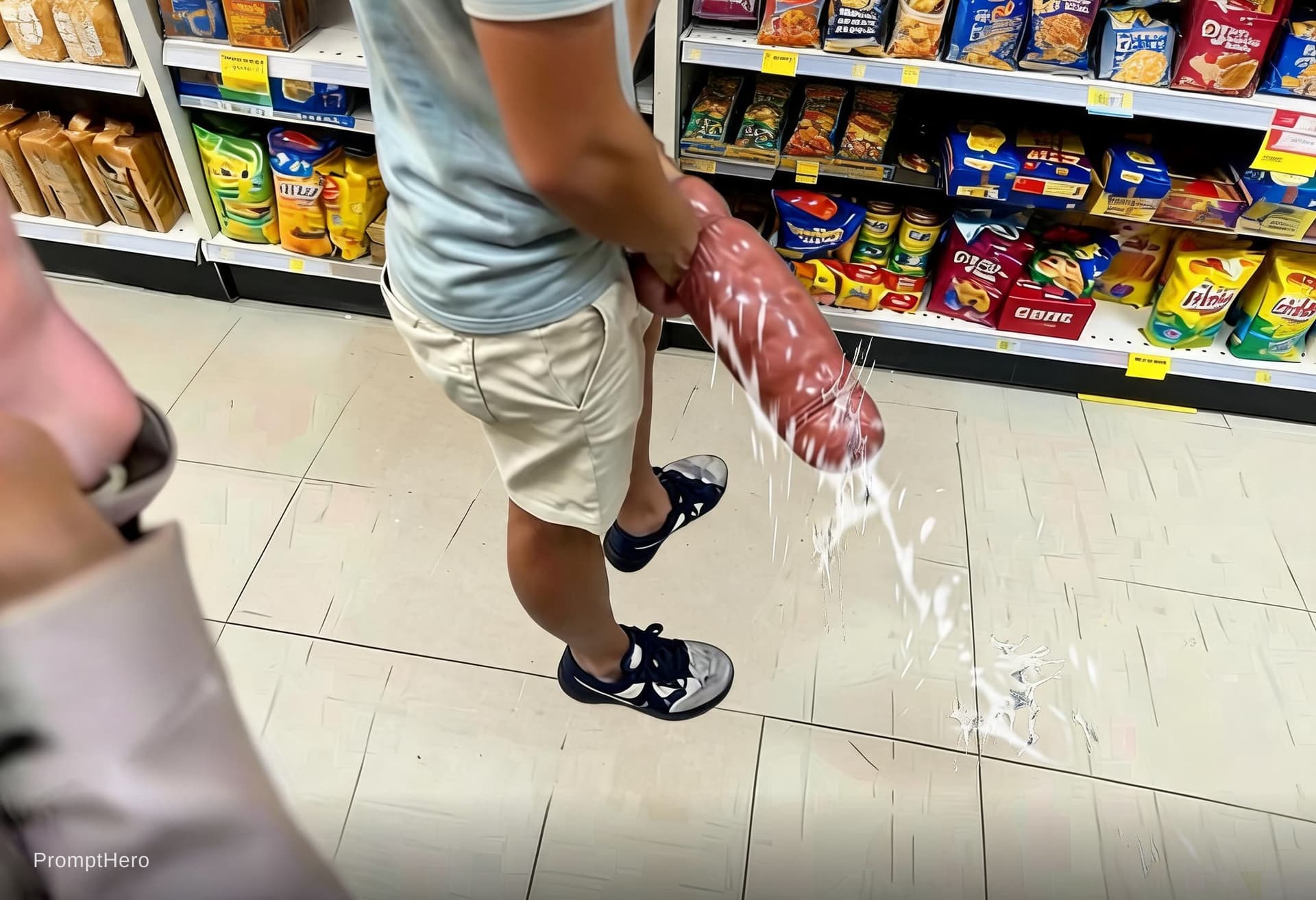 AI generated: aisle 