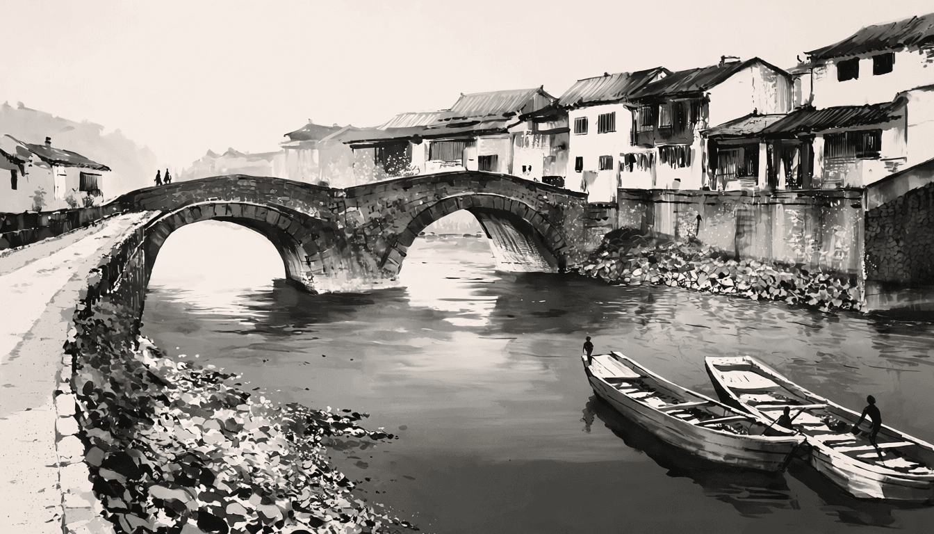 Modern chinese ink painting (Illustrious) - Image 1
