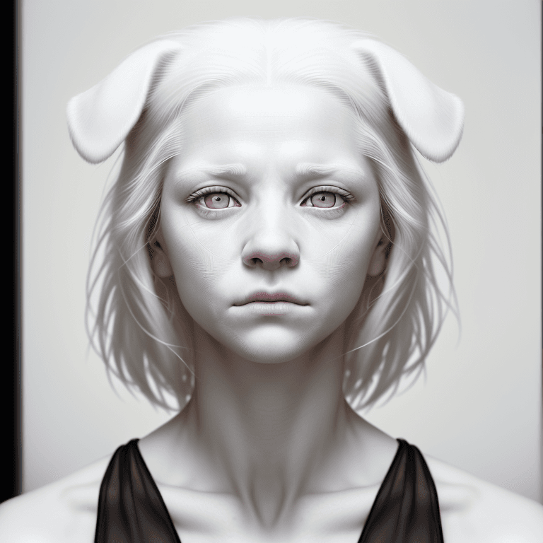 AI generated: (hyperrealism : 1. 4), (award winning: 1. 4) (masterpiece photo: 1. 4) BREAK 
a portrait photography...