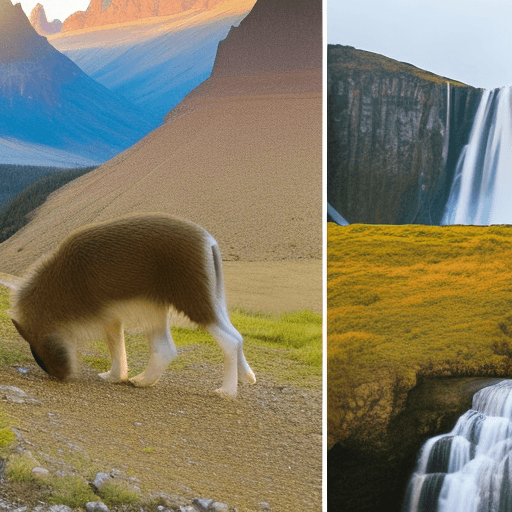 AI generated: From stunning waterfalls, glaciers, and geysers to wide open spaces begging to be explored, answer t...