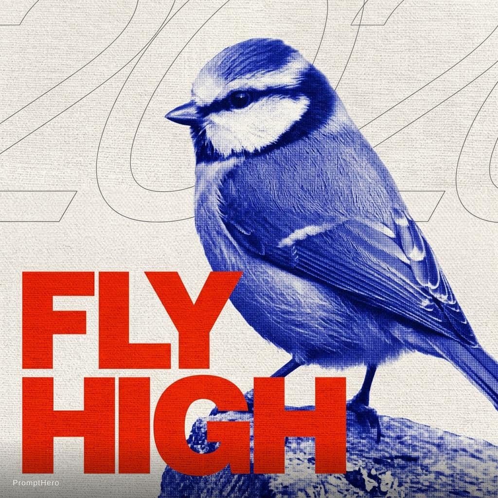 AI generated: dame un pajaro igual pero mirando hacia la izquierda


