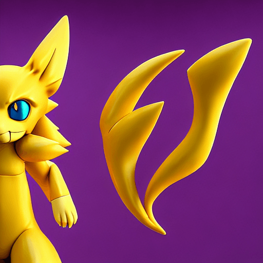 AI generated: studio photo, female beautiful face renamon(from digimon),Furry girl with perfect body   full height...