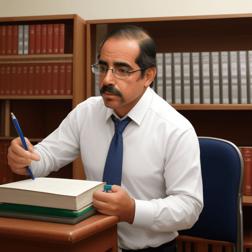 AI generated: profesor enseñando en colegio