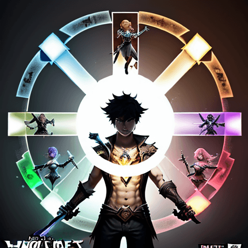 AI generated: The cover image depicts Tom, standing confidently in the center, surrounded by his harem of six beau...