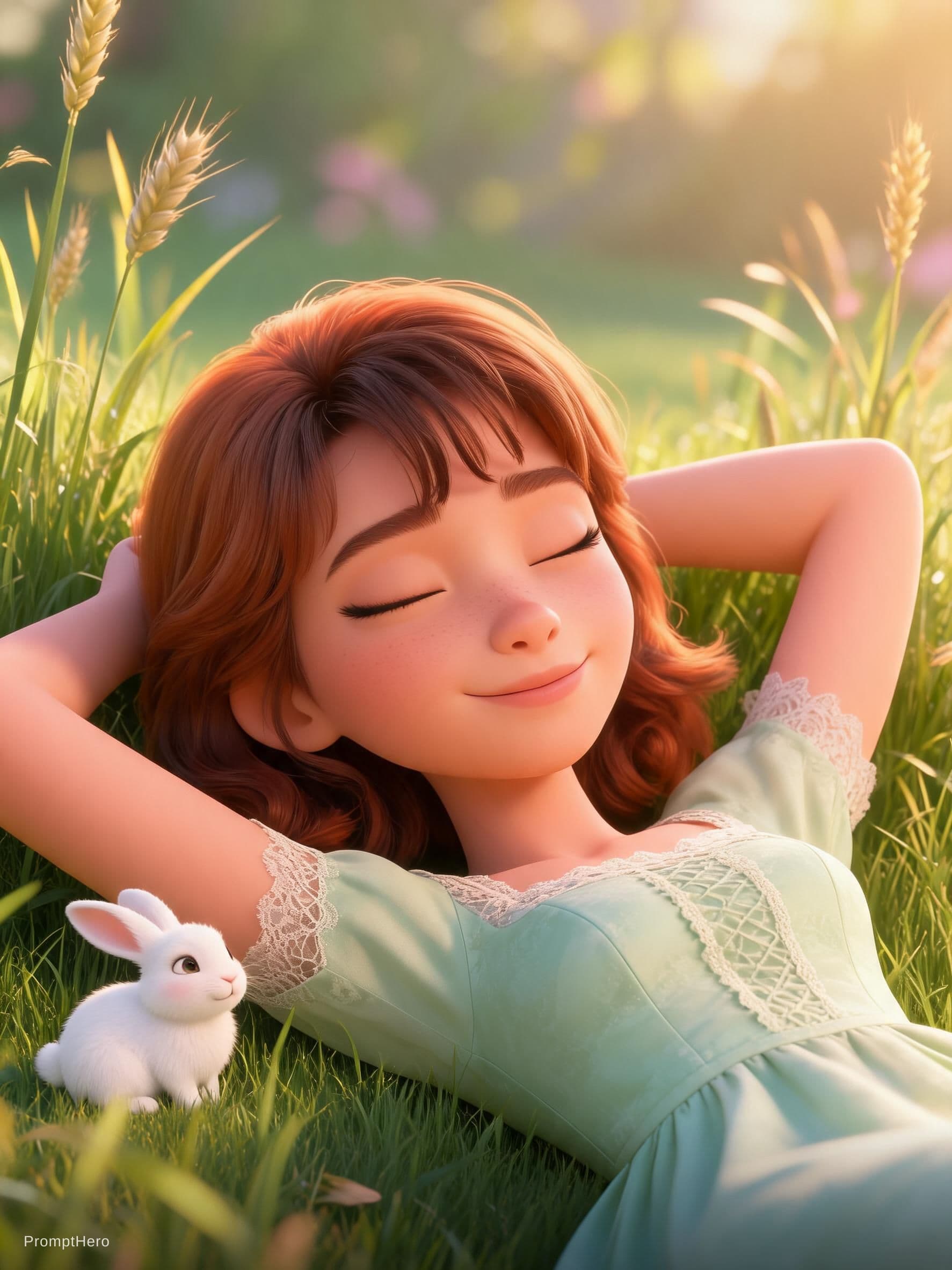 AI generated: Crear un retrato en estilo ilustración 3D tipo Pixar de alta calidad, manteniendo rasgos faciales re...