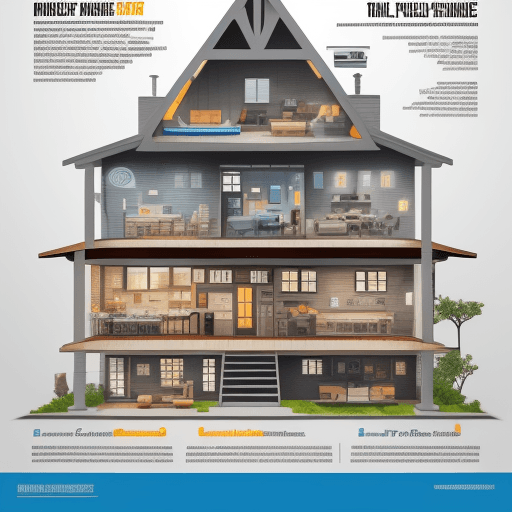 AI generated: Popular Mechanics Magazine style informative visual poster featuring the evolution of the home purch...