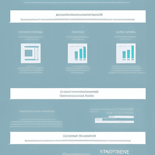 AI generated: A clean and modern infographic illustrating the five key considerations for building a robust Chart ...