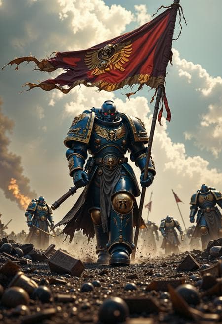 The Ultramarines Warhammer 40K | Pony