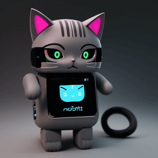DreamShaper prompt: cat android