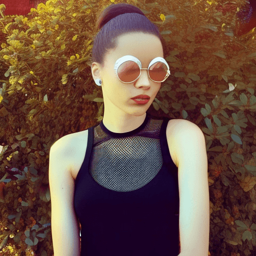 AI generated: sw1mc0v3r, shirt, see-through, fishnets,<lora:sw1mc0v3r-000010:1>, from_above, crop top, detailed fa...